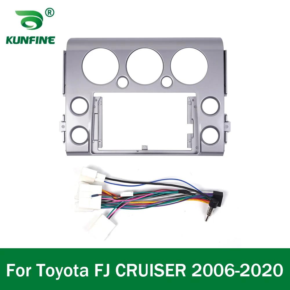 Toyota FJ CRUISER 2006 -2020   GPS ׺̼ ׷  Fascias г  2Din 9 ġ    ũ 